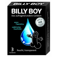 Kondomy - BILLY BOY vlhčené (3ks)