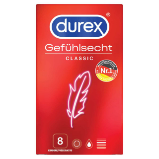 Kondomy - DUREX Gefühlsecht (8 kusů)