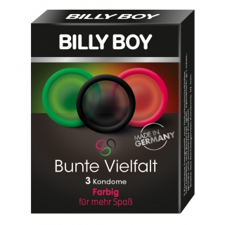 Kondomy - BILLY BOY barevné (3ks)